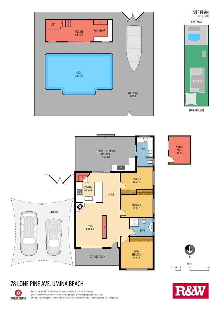 Floorplan of Homely house listing, 78 Lone Pine Avenue, Umina Beach NSW 2257
