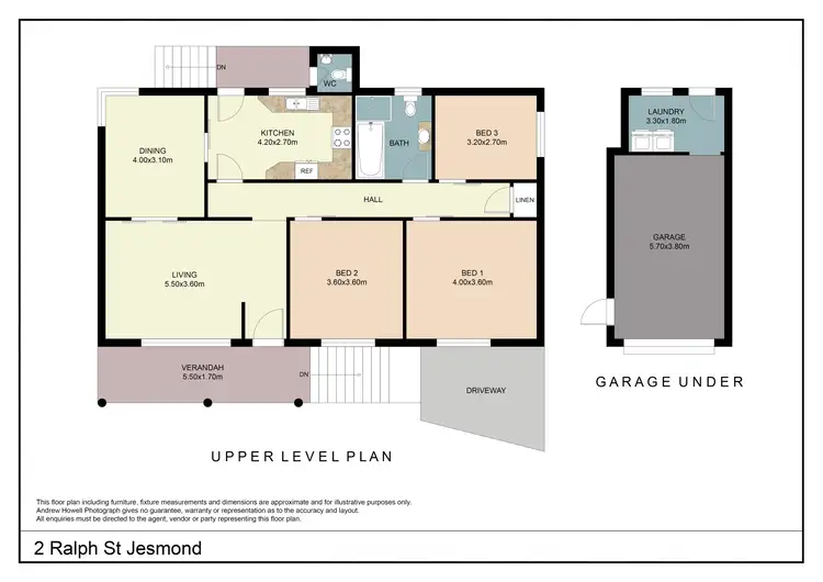 Floorplan of Homely house listing, 2 Ralph Street, Jesmond NSW 2299