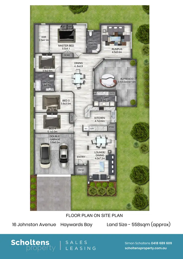 Floorplan of Homely house listing, 16 Johnston Avenue, Haywards Bay NSW 2530