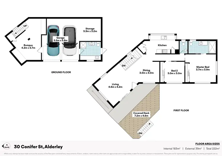 Floorplan of Homely house listing, 30 Conifer Street, Alderley QLD 4051