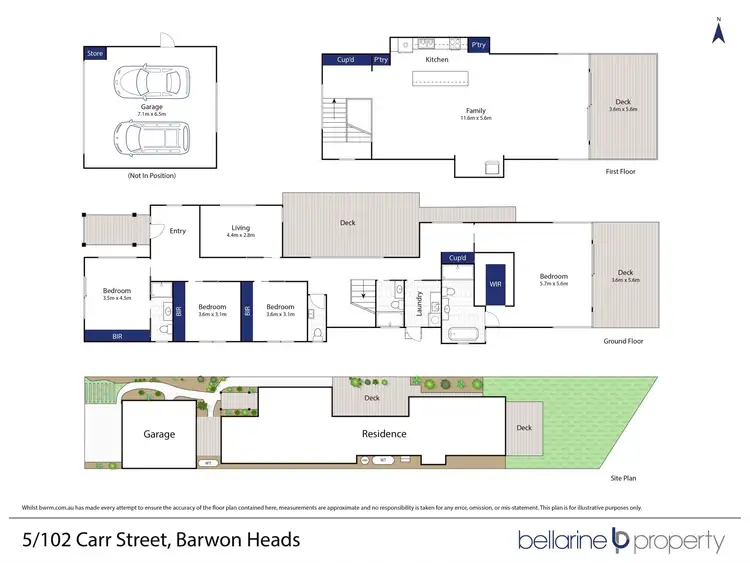 Floorplan of Homely house listing, 102 Carr Street, Barwon Heads VIC 3227