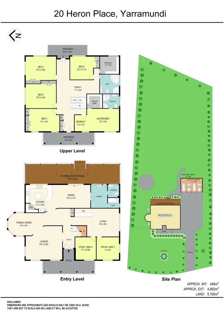 Floorplan of Homely rural property listing, 20 Heron Place, Yarramundi NSW 2753