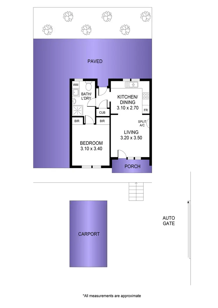 Floorplan of Homely unit listing, 20/4 Beovich Road, Ingle Farm SA 5098