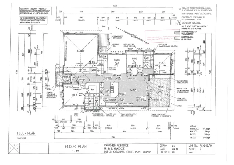 Floorplan of Homely house listing, 8 Katandra Street, Point Vernon QLD 4655