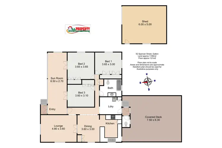 Floorplan of Homely house listing, 52 Spencer Street, Gatton QLD 4343