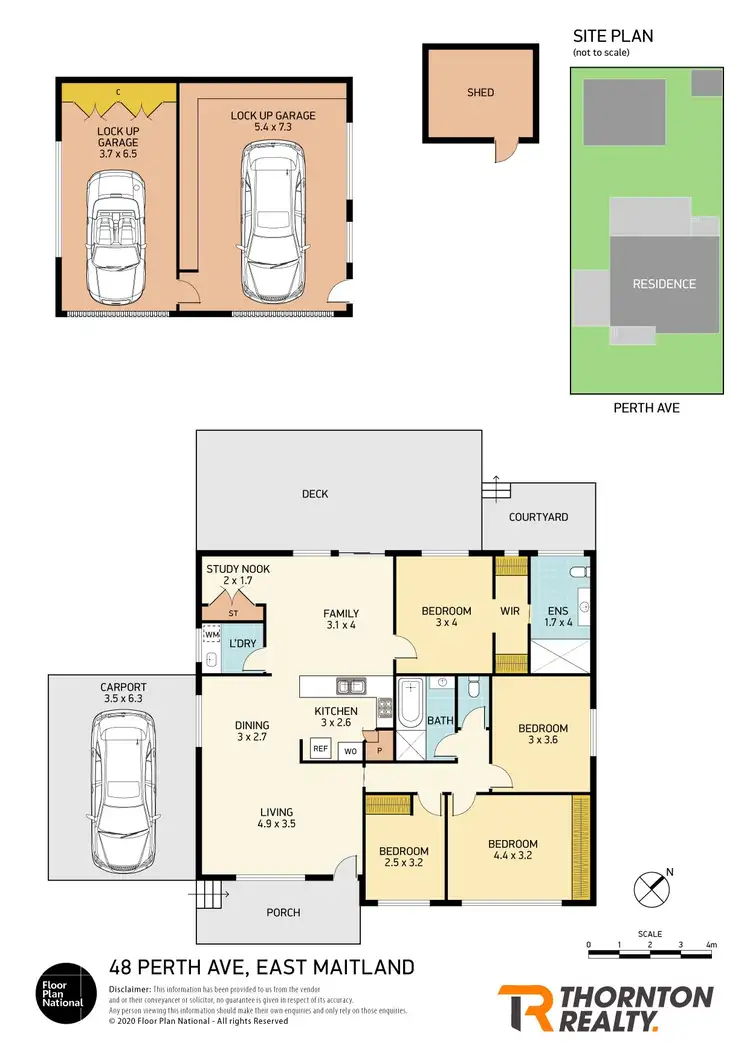 Floorplan of Homely house listing, 48 Perth Avenue, East Maitland NSW 2323