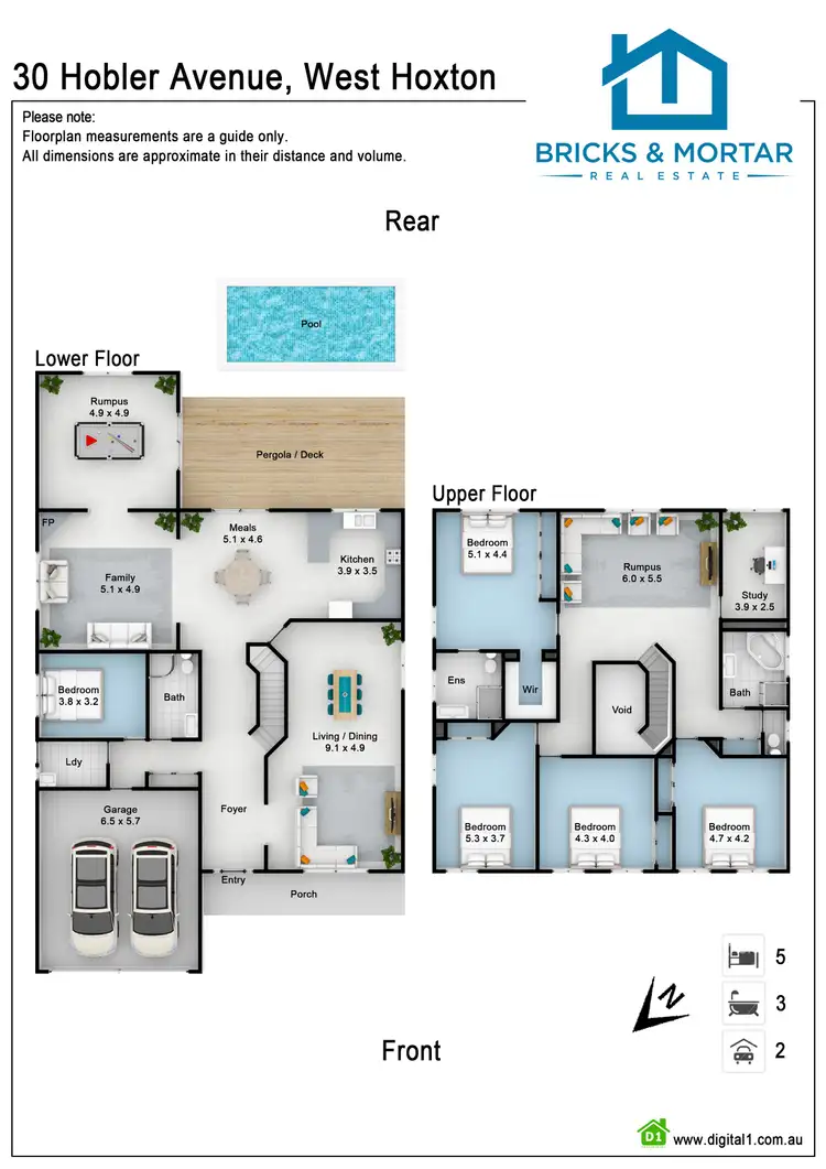 Floorplan of Homely house listing, 30 Hobler Avenue, West Hoxton NSW 2171