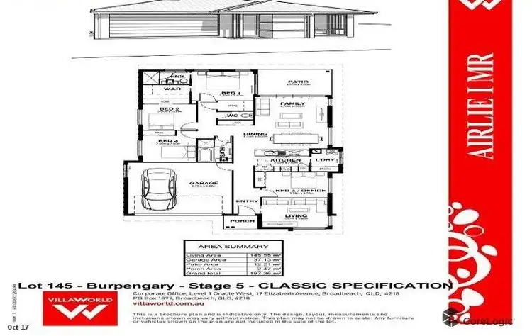 Floorplan of Homely house listing, 35 Feltham Circuit, Burpengary East QLD 4505