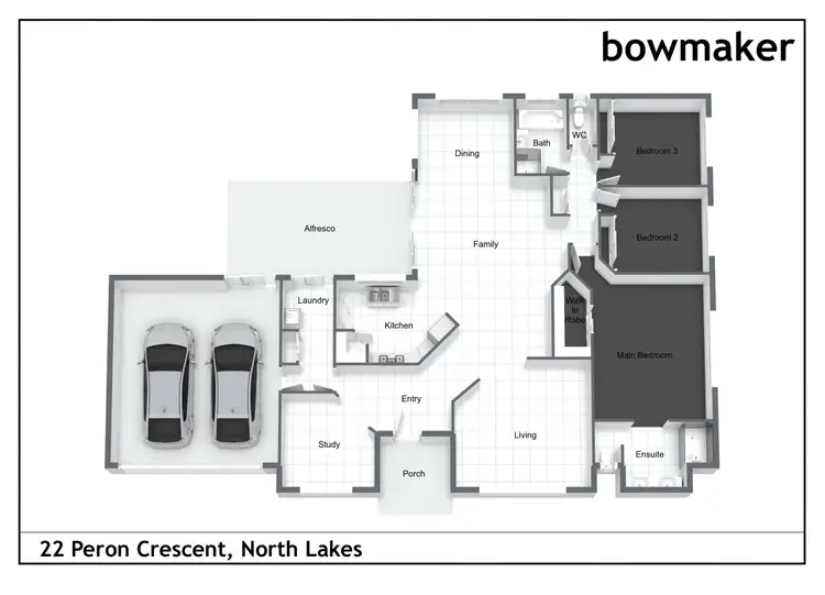 Floorplan of Homely house listing, 22 Peron Crescent, North Lakes QLD 4509