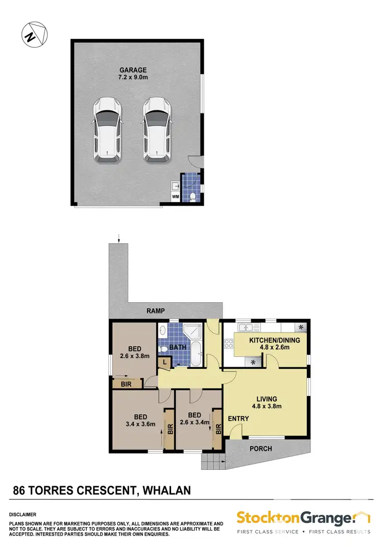 Floorplan of Homely house listing, 86 Torres Crescent, Whalan NSW 2770