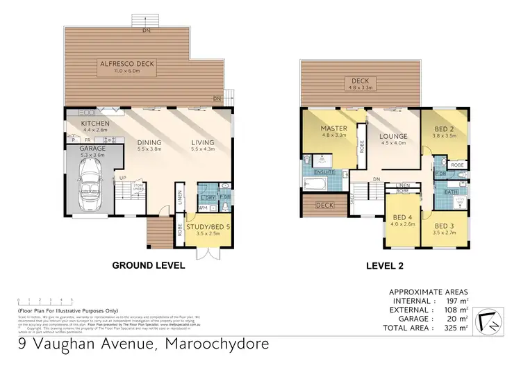 Floorplan of Homely house listing, 9 Vaughan Avenue, Maroochydore QLD 4558