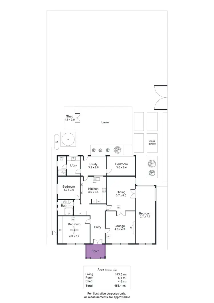 Floorplan of Homely house listing, 11 Bideford Avenue, Clarence Gardens SA 5039