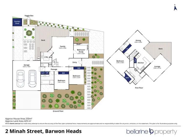 Floorplan of Homely house listing, 2 Minah Street, Barwon Heads VIC 3227