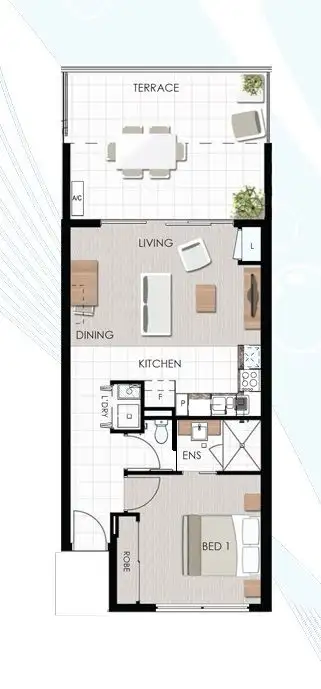 Floorplan of Homely apartment listing, 3/99 Birtinya Boulevard, Birtinya QLD 4575