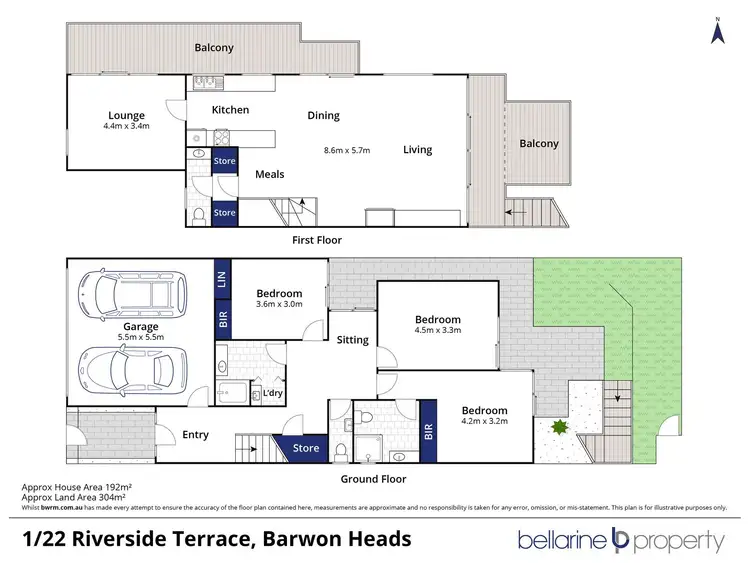 Floorplan of Homely townhouse listing, 1/22 Riverside Terrace, Barwon Heads VIC 3227
