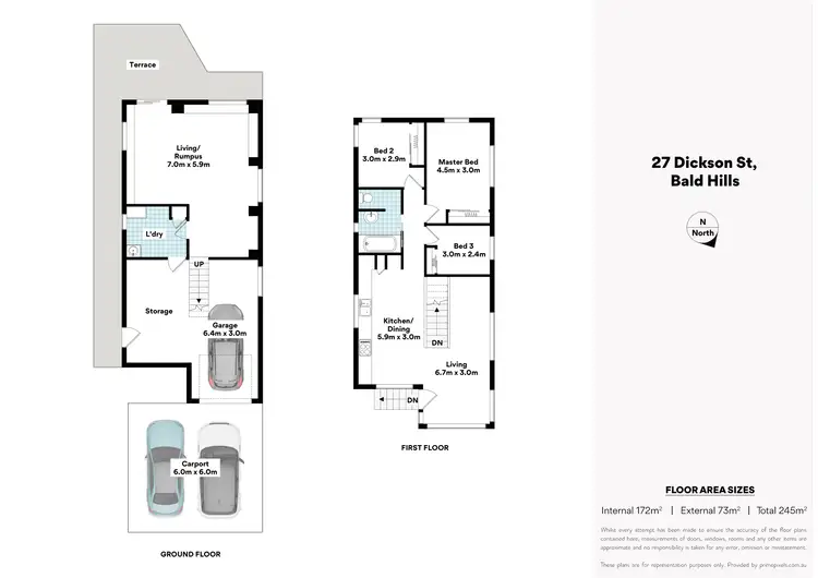 Floorplan of Homely house listing, 27 Dickson Street, Bald Hills QLD 4036