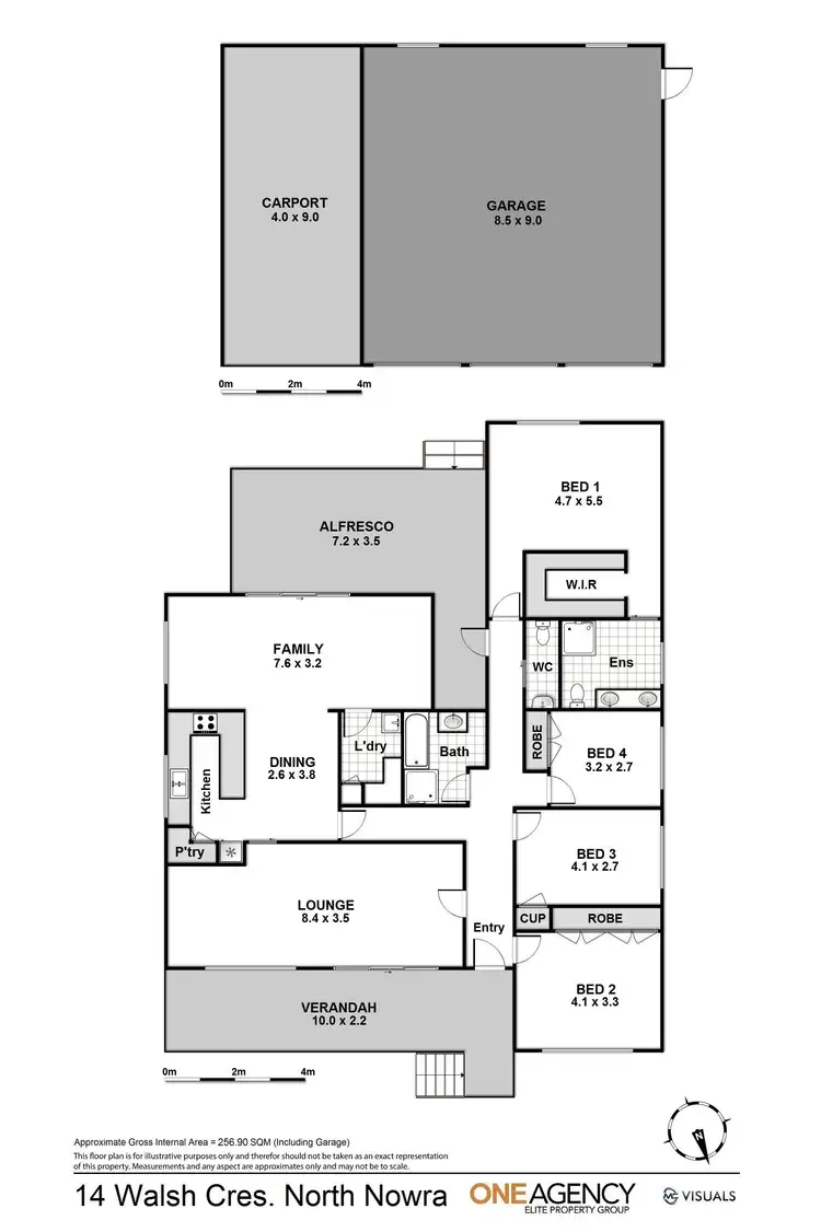 Floorplan of Homely house listing, 14 Walsh Crescent, North Nowra NSW 2541