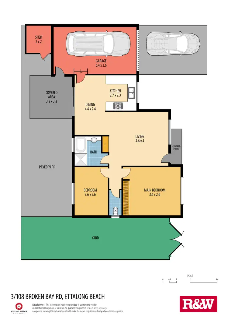Floorplan of Homely villa listing, 3/108 Broken Bay Road, Ettalong Beach NSW 2257