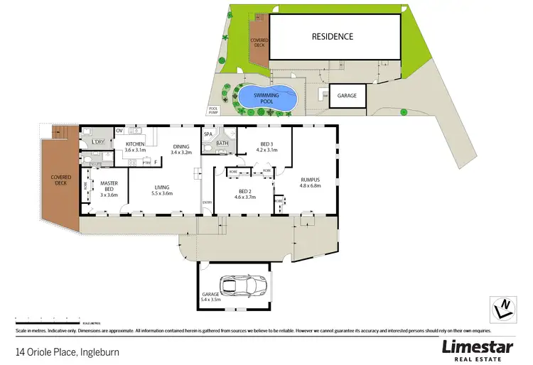 Floorplan of Homely house listing, 14 Oriole Place, Ingleburn NSW 2565