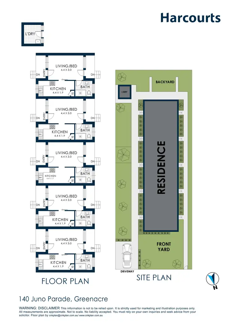 Floorplan of Homely house listing, 140 Juno Parade, Greenacre NSW 2190