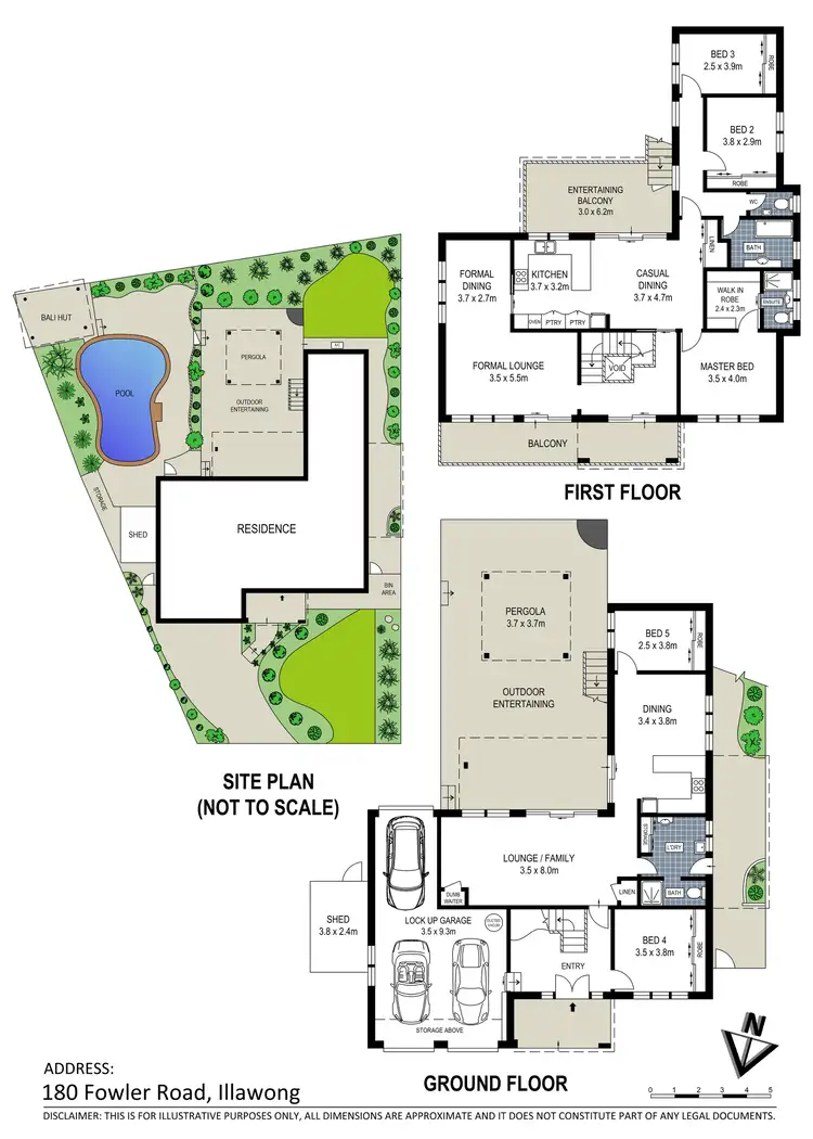 Floorplan of Homely house listing, 180 Fowler Road, Illawong NSW 2234