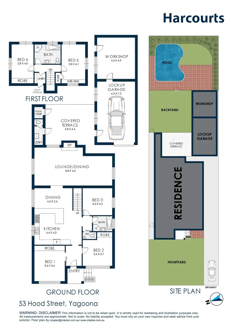 Floorplan of Homely house listing, 53 Hood Street, Yagoona NSW 2199