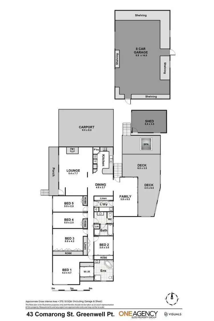 Floorplan of Homely house listing, 43 Comarong Street, Greenwell Point NSW 2540