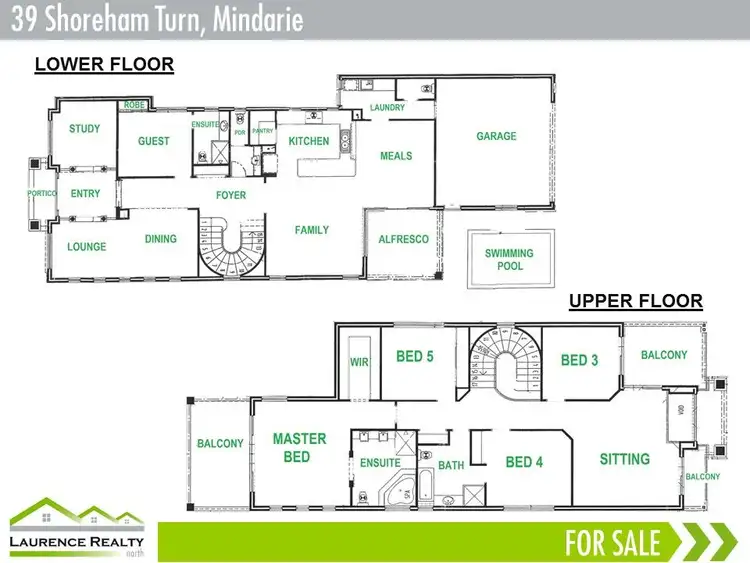 Floorplan of Homely house listing, 39 Shoreham Turn, Mindarie WA 6030