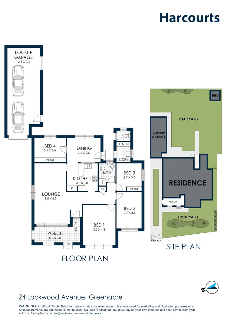 Floorplan of Homely house listing, 24 Lockwood Avenue, Greenacre NSW 2190