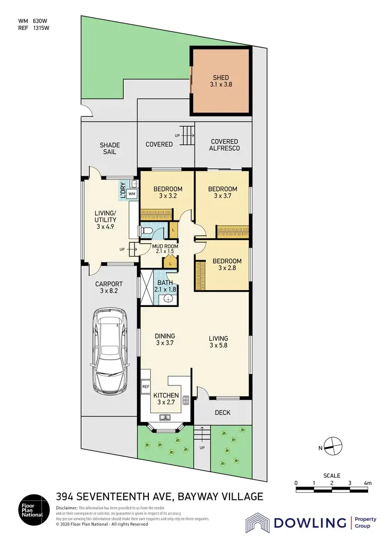 Floorplan of Homely house listing, 394 17th Avenue Bayway Village, Fern Bay NSW 2295