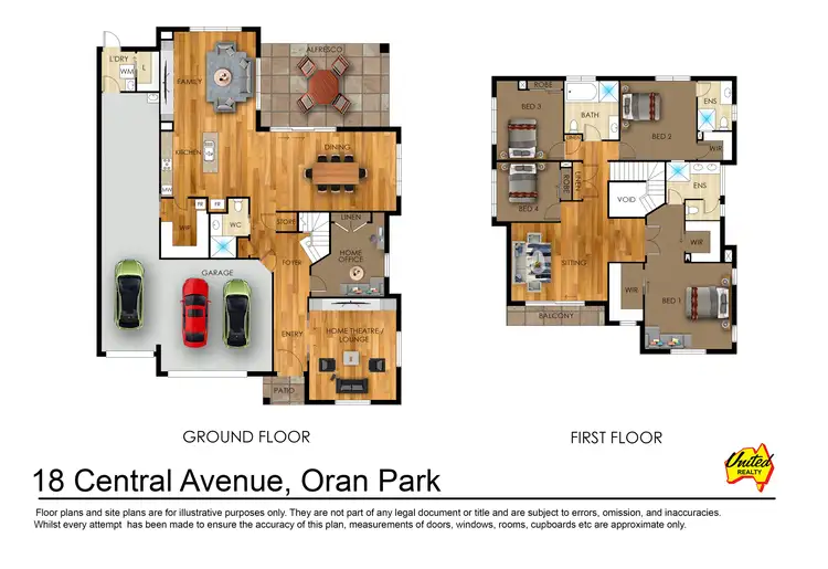 Floorplan of Homely house listing, 18 Central Avenue, Oran Park NSW 2570