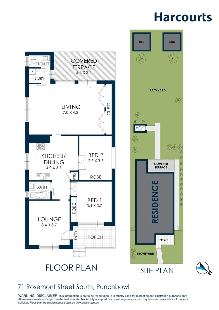 Floorplan of Homely house listing, 71 Rosemont Street South, Punchbowl NSW 2196