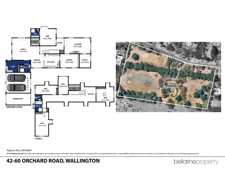 Floorplan of Homely rural property listing, 60 Orchard Crescent, Wallington VIC 3222