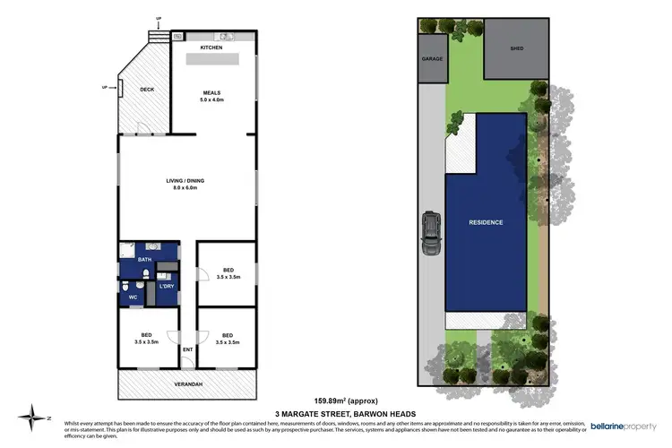 Floorplan of Homely house listing, 3 Margate Street, Barwon Heads VIC 3227