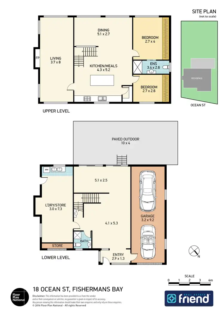 Floorplan of Homely house listing, 18 Ocean Street, Fishermans Bay NSW 2316