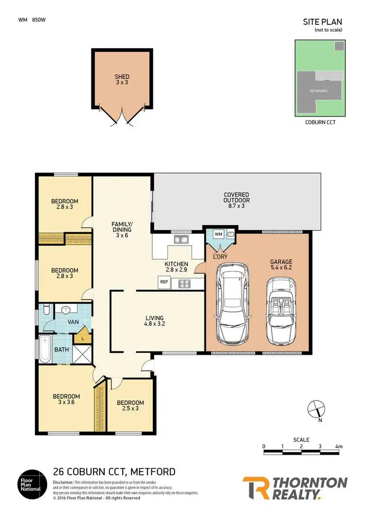 Floorplan of Homely house listing, 26 Coburn Circuit, Metford NSW 2323