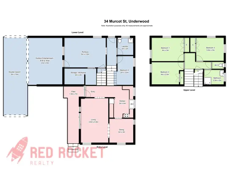 Floorplan of Homely house listing, 34 Murcot Street, Underwood QLD 4119