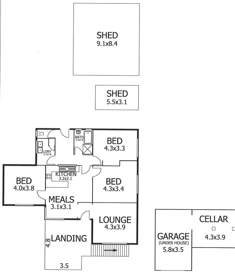 Floorplan of Homely house listing, 18 Old Princes Highway, Murray Bridge SA 5253