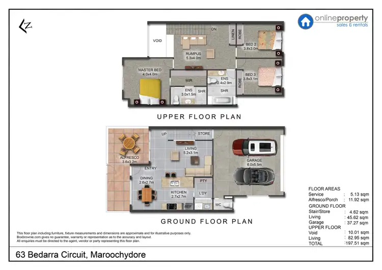 Floorplan of Homely house listing, 63 Bedarra Circuit, Maroochydore QLD 4558
