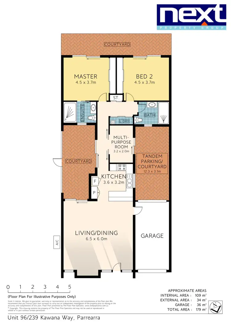 Floorplan of Homely unit listing, 96/239 Kawana Way, Kawana Island QLD 4575