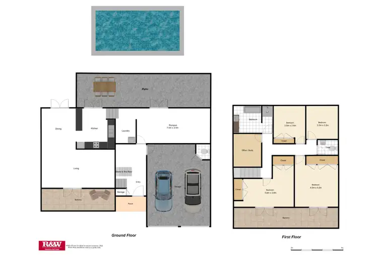 Floorplan of Homely house listing, 6 Wattle Way, Caboolture South QLD 4510