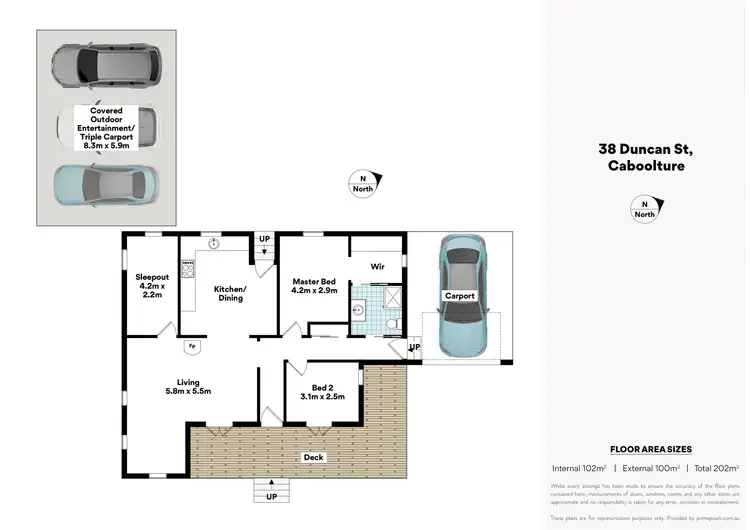 Floorplan of Homely house listing, 38 Duncan Street, Caboolture QLD 4510