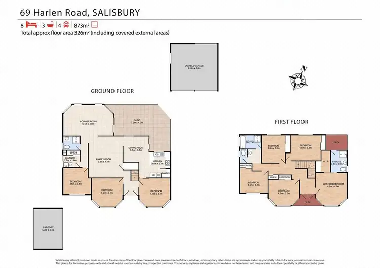 Floorplan of Homely house listing, 69 Harlen Road, Salisbury QLD 4107