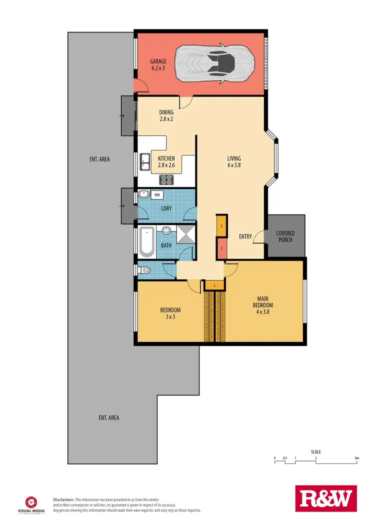 Floorplan of Homely villa listing, 2/28-30 Pratley Street, Woy Woy NSW 2256
