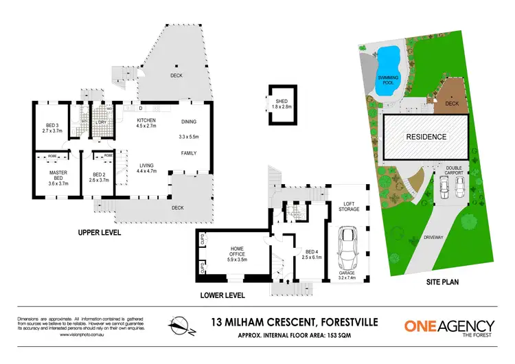 Floorplan of Homely house listing, 13 Milham Crescent, Forestville NSW 2087