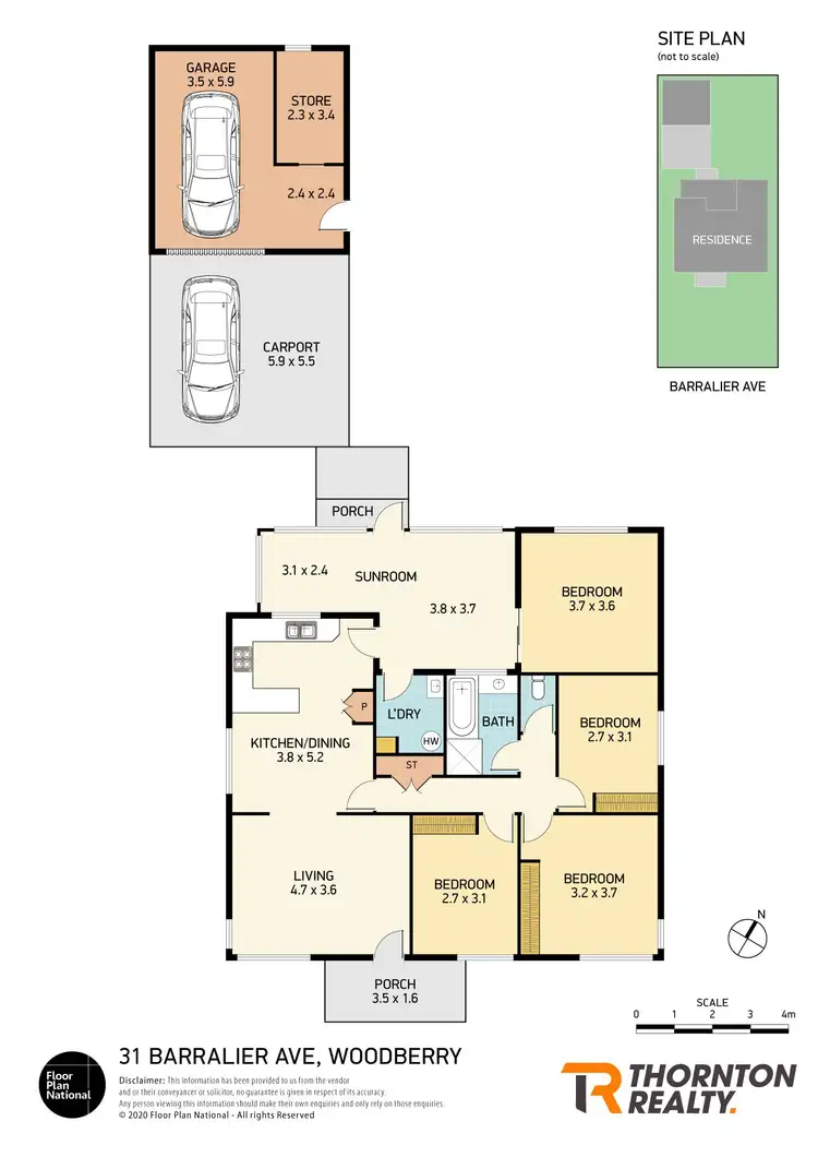 Floorplan of Homely house listing, 31 Barralier Avenue, Woodberry NSW 2322