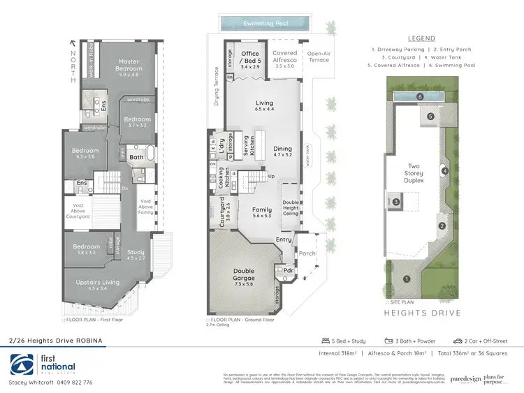 Floorplan of Homely house listing, 2/26 Heights Drive, Robina QLD 4226