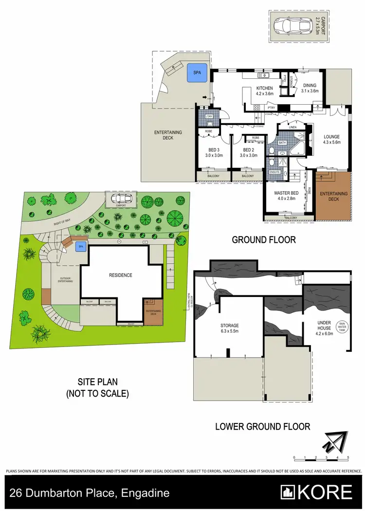 Floorplan of Homely house listing, 26 Dumbarton Place, Engadine NSW 2233