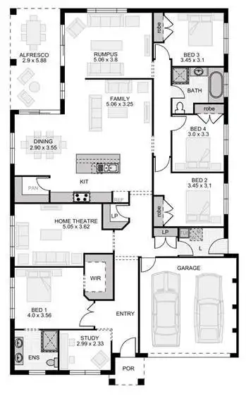 Floorplan of Homely house listing, 114 Dragonfly Drive, Chisholm NSW 2322