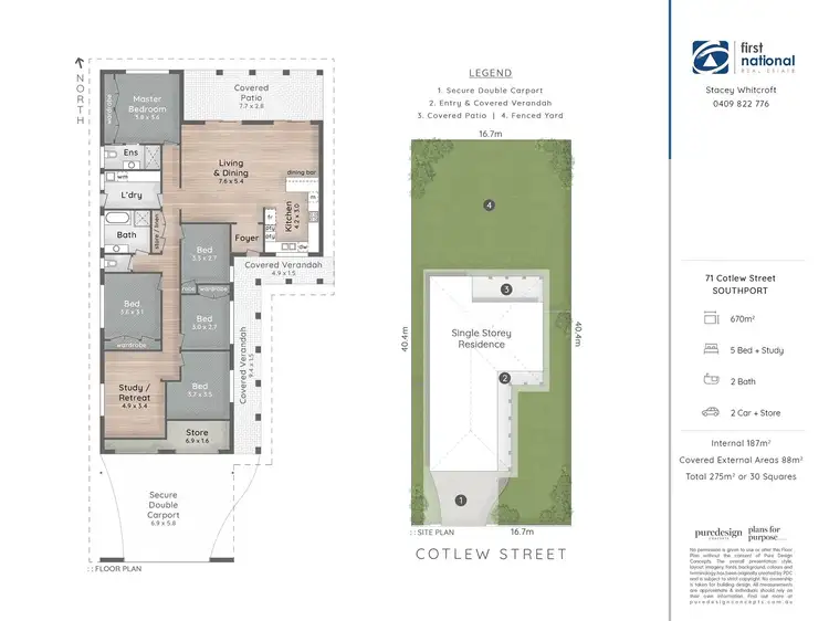 Floorplan of Homely house listing, 71 Cotlew Street, Southport QLD 4215